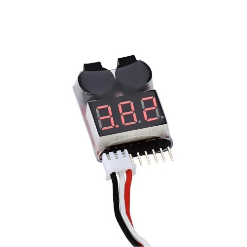Lipo Voltage Checker 1S-8S with Buzzer Alarm - Image 2