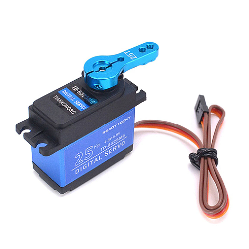 Readytosky 25KG 180 degree Digital Gear Metal Coreless Servo Motor - Image 3